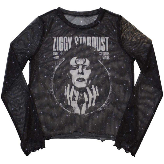 David Bowie mesh longsleeve (Ziggy Stardust) - KOMMER SNART PÅ LAGER! 🖤🖤🖤