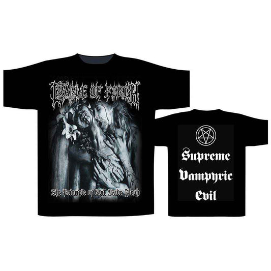 Cradle Of Filth T-skjorte (Supreme Vampiric Evil) - Kommer snart på lager! 🖤🖤🖤
