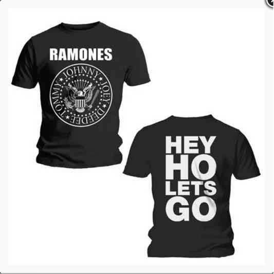 Ramones T-skjorte (Hey Ho) - Kommer snart på lager! 🖤🖤🖤