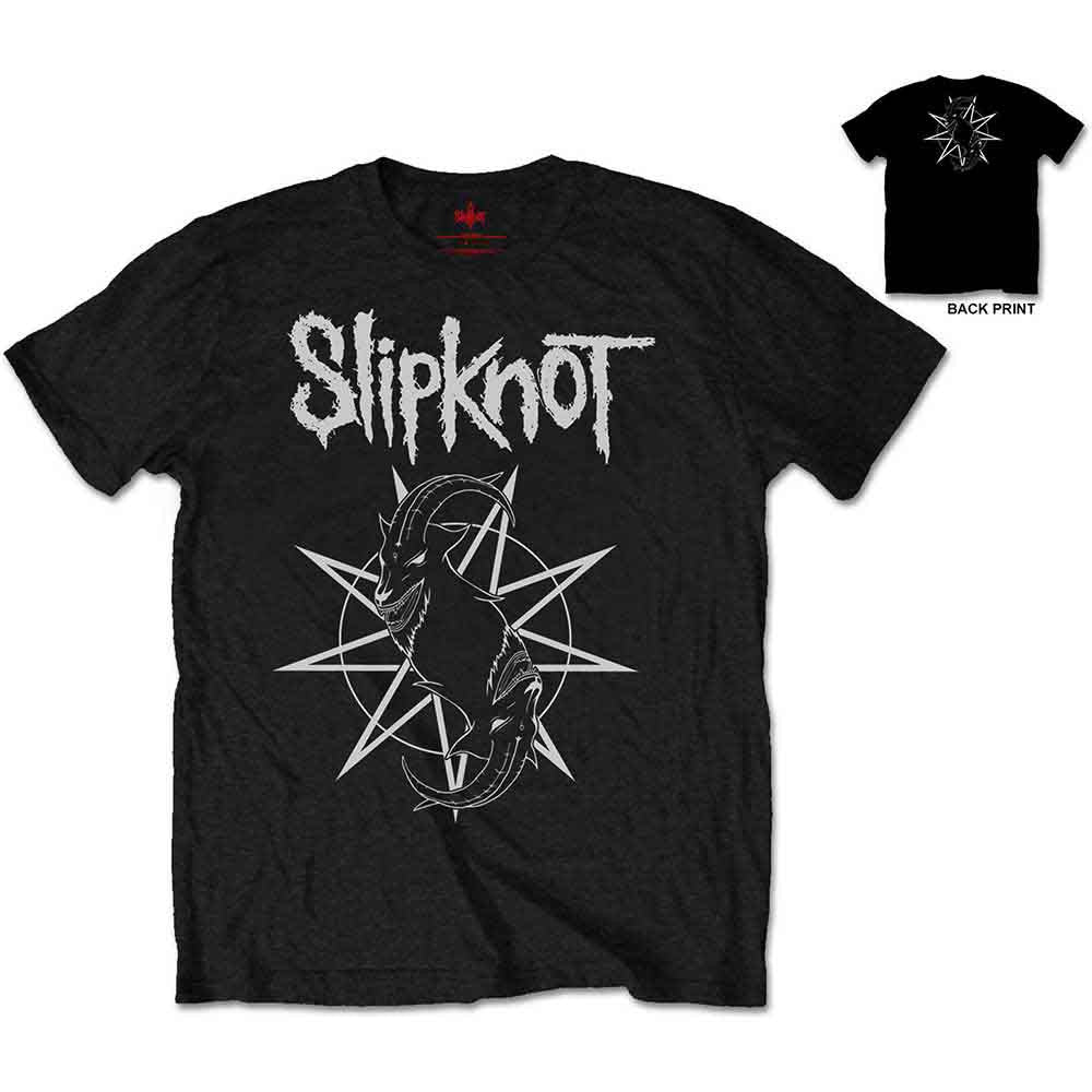 Slipknot T-skjorte – Goat Star Logo