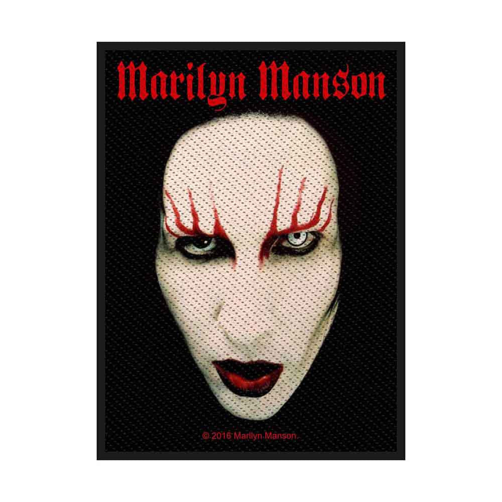 Marilyn Manson patch – Face