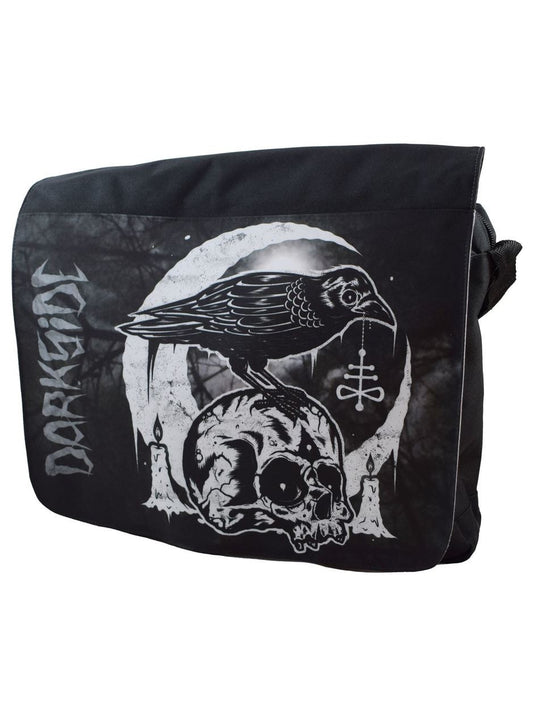 Skull Crow Messenger Bag