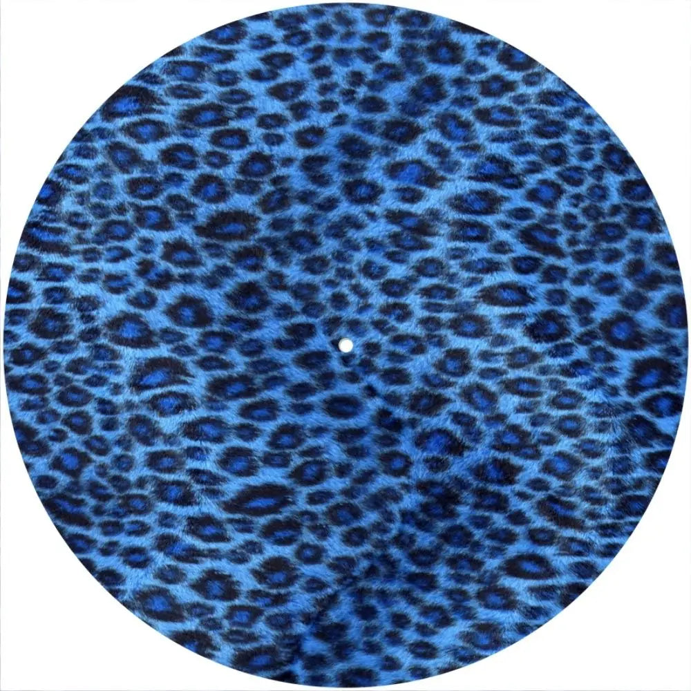Slipmat: Leopardprint, blå