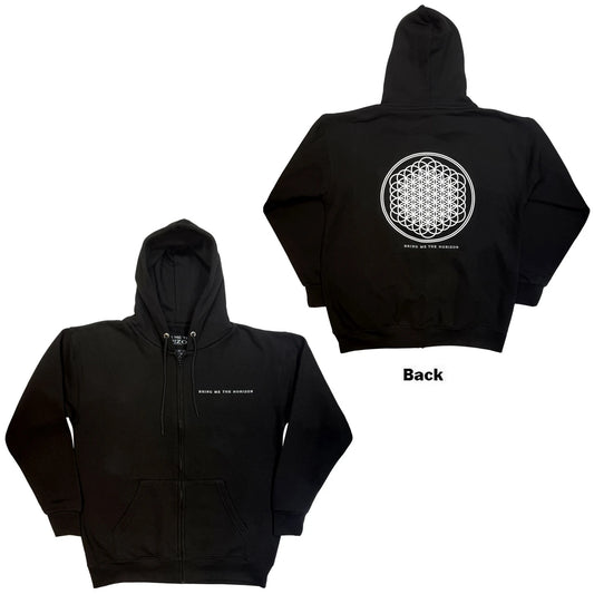 Bring Me The Horizon – Flower of Life Zip Hoodie (back print)