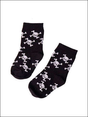 Hodeskalle-sokker til barn