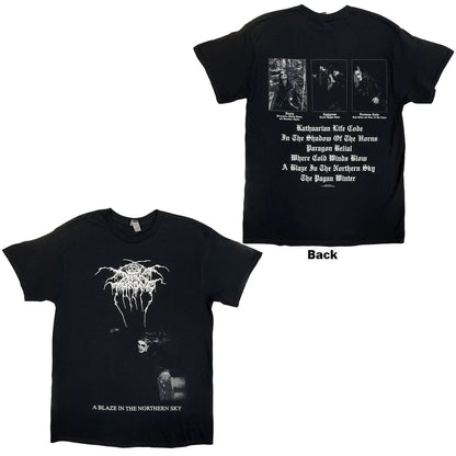 Darkthrone – A Blaze In The Northern Sky - Unisex T-skjorte (back print)