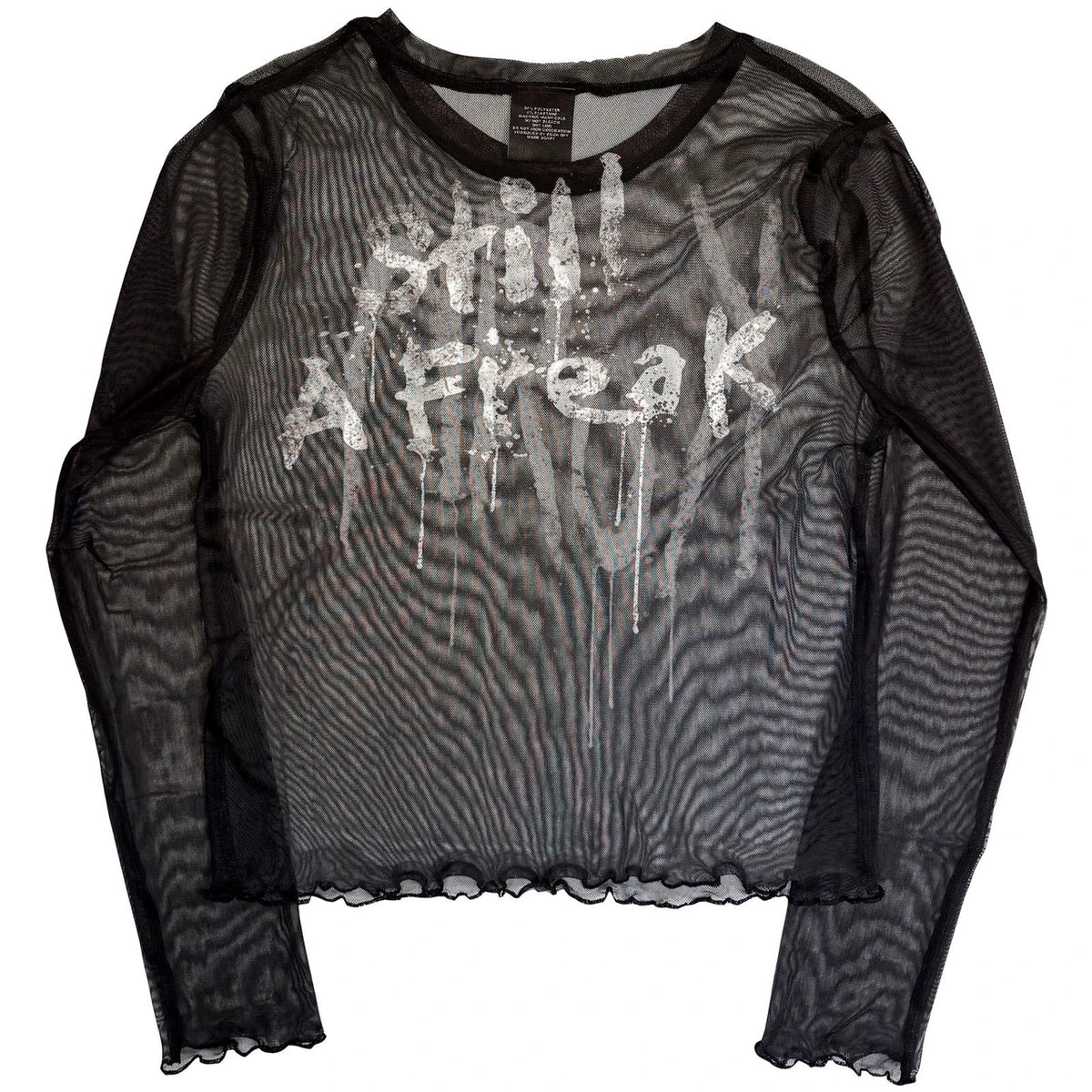 Korn - Still A Freak - Mesh Crop Top