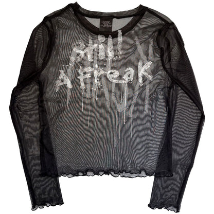 Korn - Still A Freak - Mesh Crop Top