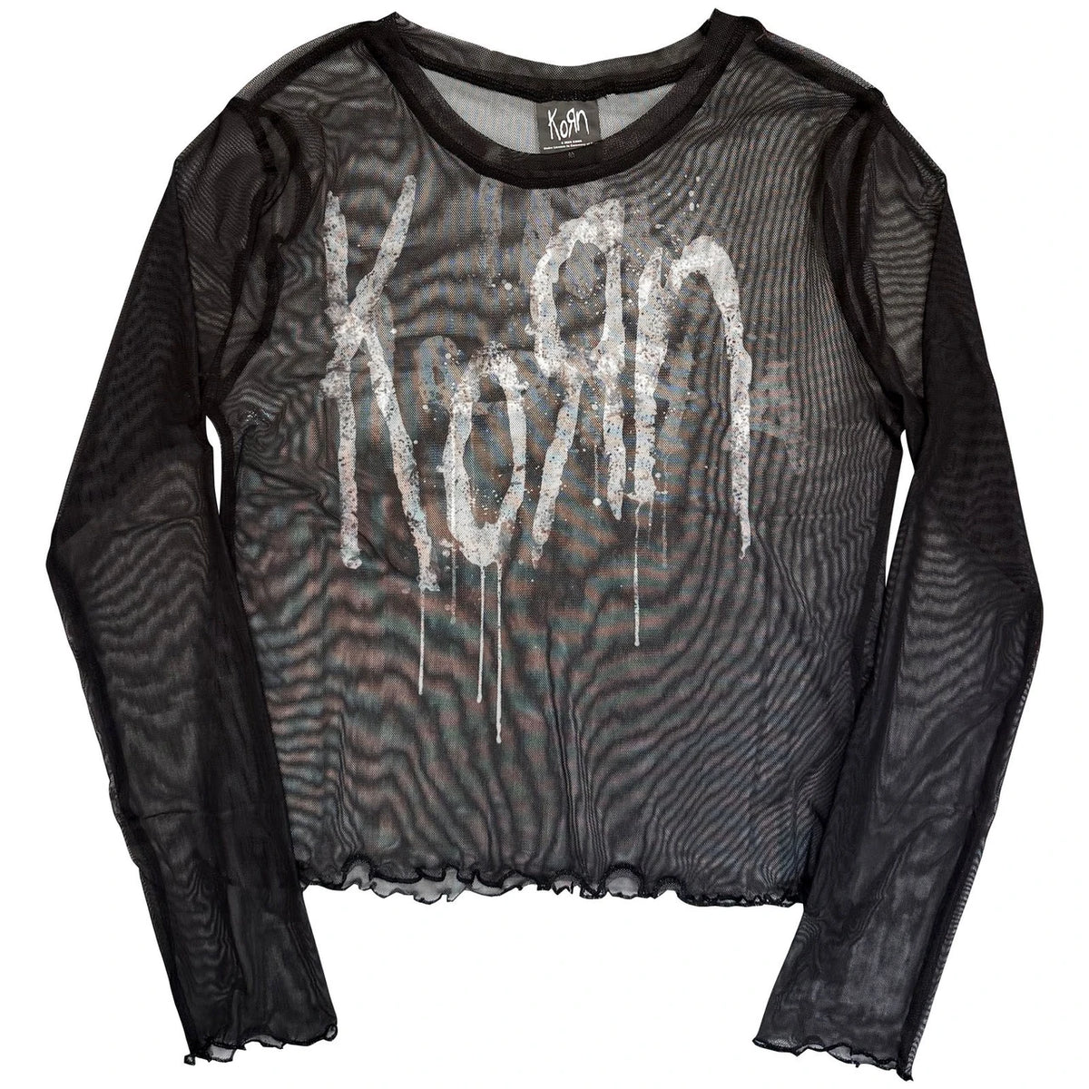Korn - Still A Freak - Mesh Crop Top