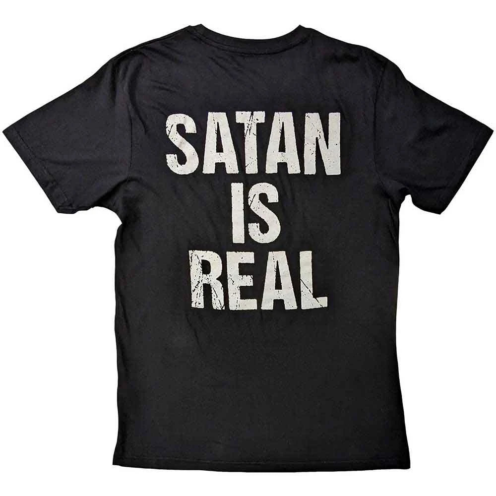 Kretor - Satan Is Real - Unisex T-skjorte (back print)