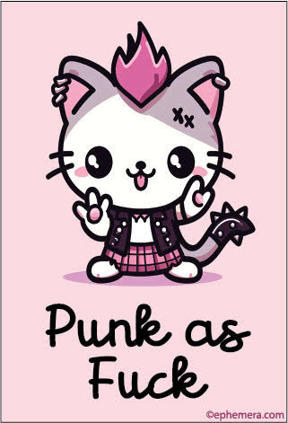 Magnet: Punk as fuck.