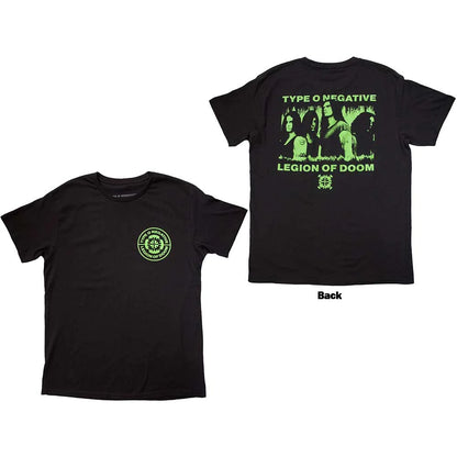 Type O Negative - Legion of Doom - Unisex T-skjorte (back print)
