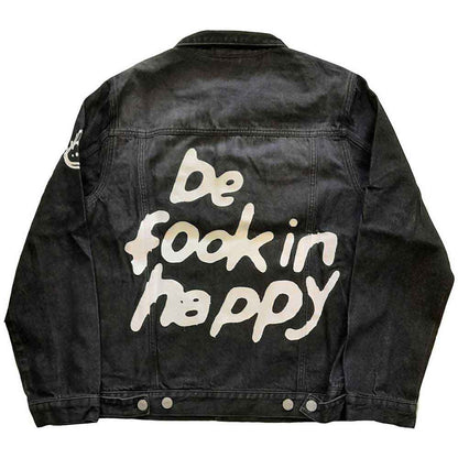Yungblud denimjakke – Be Fooking Happy
