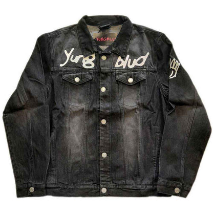 Yungblud denimjakke – Be Fooking Happy