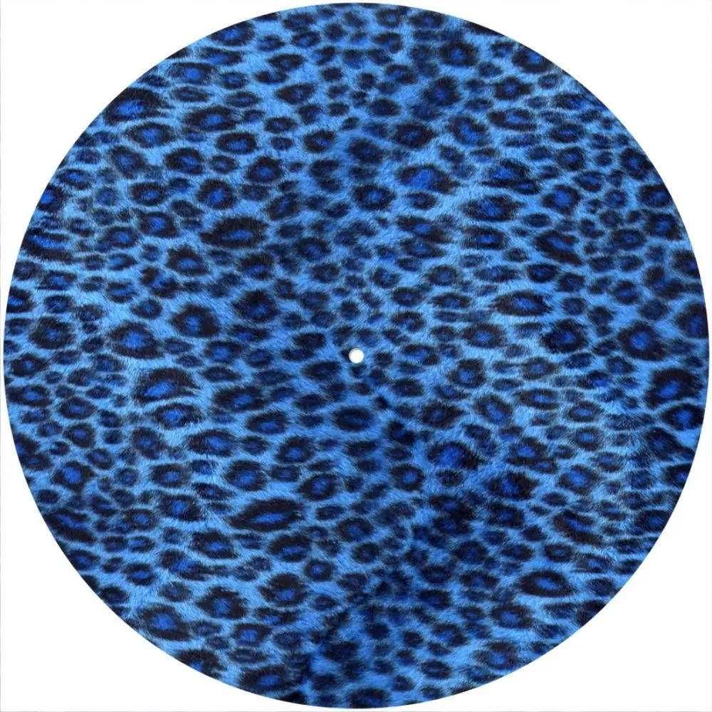 Slipmat:  Leopardprint, blå