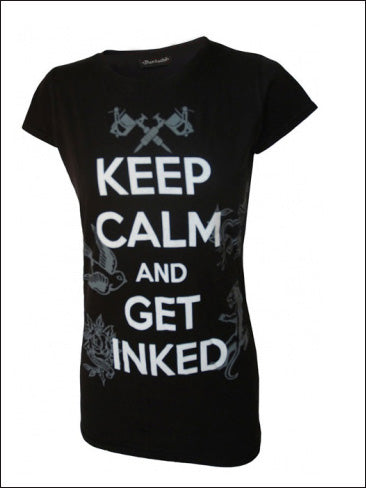Keep Calm And Get Inked - T-skjorte
